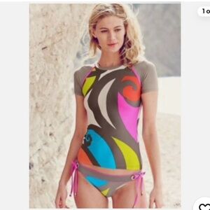 Trina Turk rash guard, size small